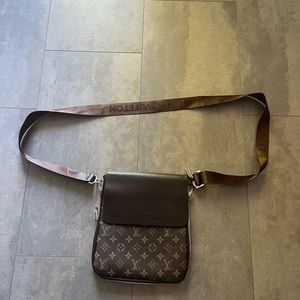 Louis Vuitton Monogram Macassar Magnetic Messenger Bag